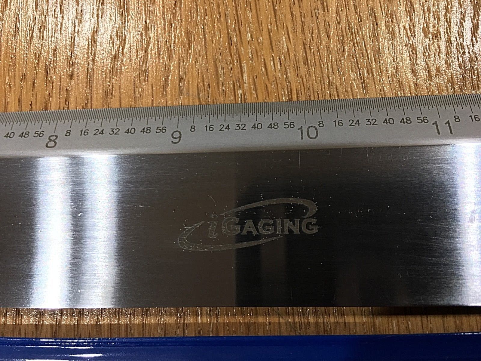 36 iGaging Precision Straight Edge with Ruler 
