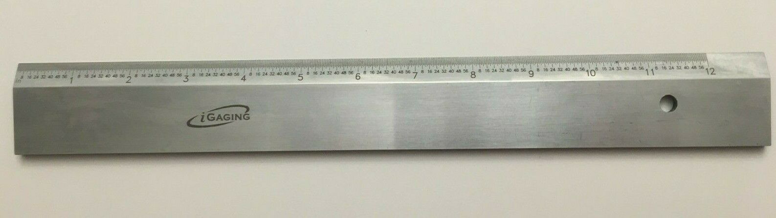 iGaging T21578 - 12 Bevel Edge Straight Edges with Scale