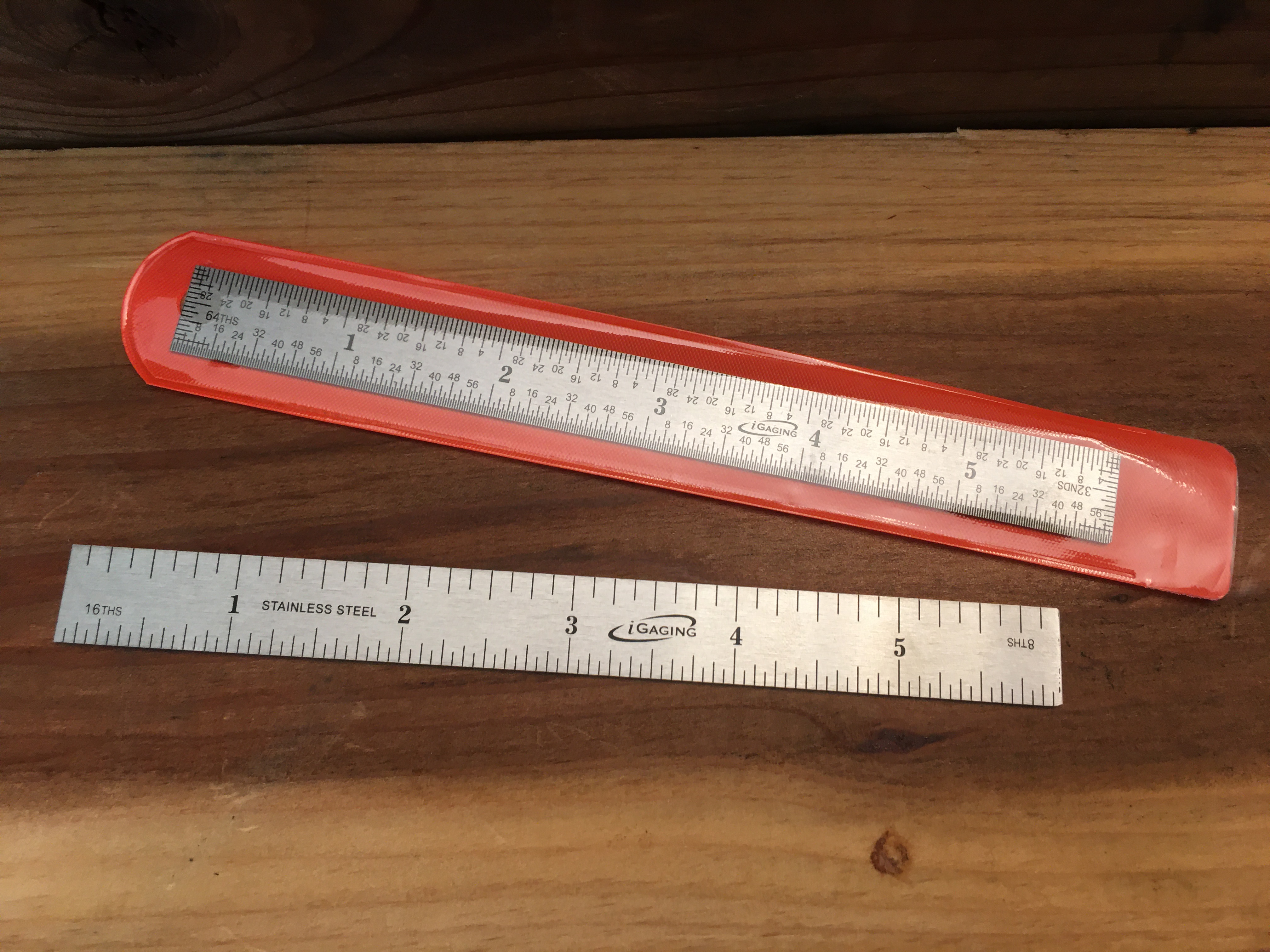 Standard Issue 6 Inch Metal Ruler