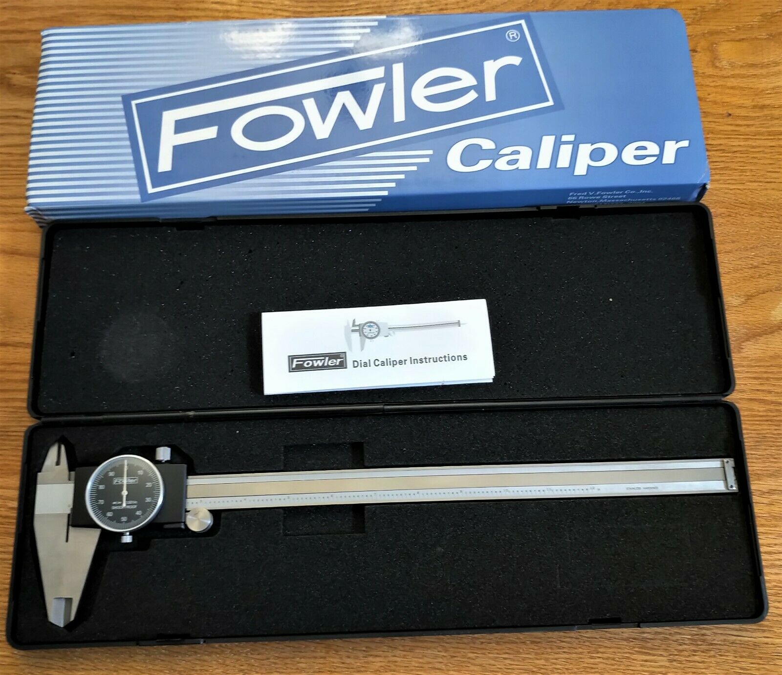 Fowler, 0-12” One-Rev Dial Caliper, 52-008-013-0