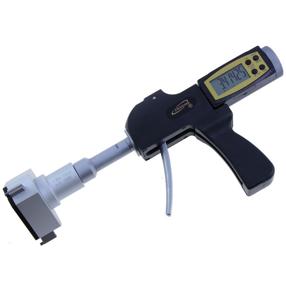 Tri Point Pistol Grip Internal Micrometer 3.0-3.5"/75-88MM