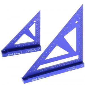 Bench Square II Set 4" and 7" Aluminum w/ 16th and 32nd Scale Light Weight