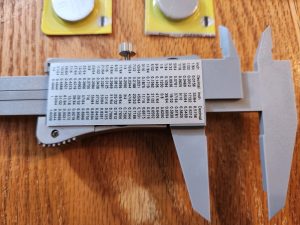 Cornwell 0-6" Fractional Digital Caliper with Polycarbonate Frame