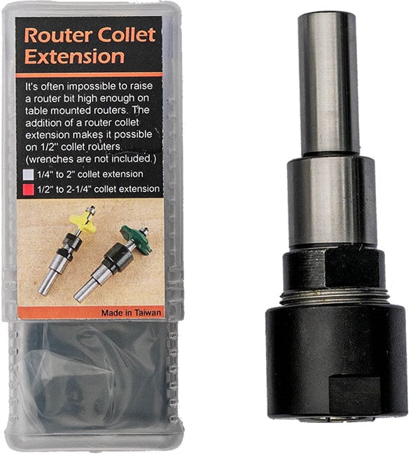 Router Collet Extender