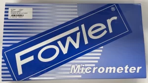 Fowler 52-224-005-1 Rolling Digital OD Micrometer, 4-5" Range, .0001" Graduation