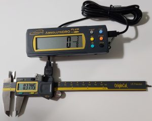 ABSOLUTE ORIGIN 0-6" Digital Electronic Caliper - IP54 Protection with Absolute DRO (digital readout)