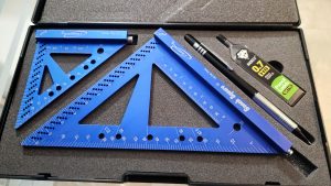 iGaging 3" and 6" 2 Piece Bench Square Set Anodized Aluminum