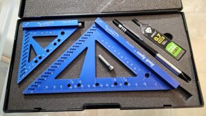 iGaging 3" and 6" 2 Piece Bench Square Set Anodized Aluminum