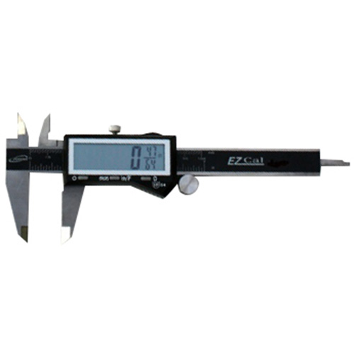 4" Digital Electronic Caliper 0.0005" w/ Inch/Metric/Fractions w/ X-lage display (Black)